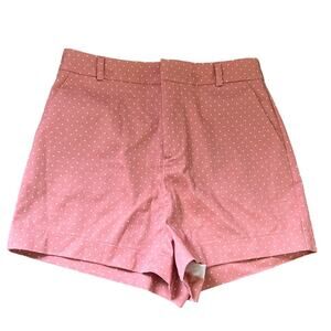 Forever 21 Pink & White Polka Dot High Rise Pin Up Shorts